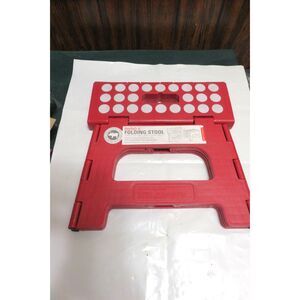 KIKKERLAND #ZZ12-R Red Rhino II Collapsible Step Stool